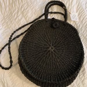 Abacá Ticao circle Bag in Black